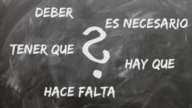Perifrasi di obbligo in spagnolo (hay que, tener que, deber, hace falta etc.)