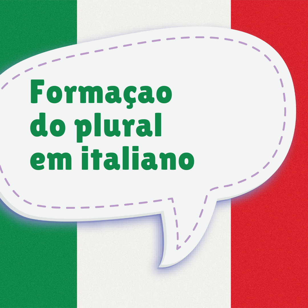 como fazer plurale em italiano