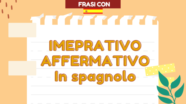 Frasi con l'imperativo in spagnolo - imperativo affermativo - Calzari Alati