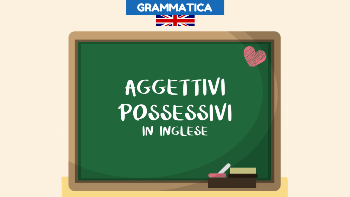 Aggettivi possessivi in inglese come si usano e frasi esempio