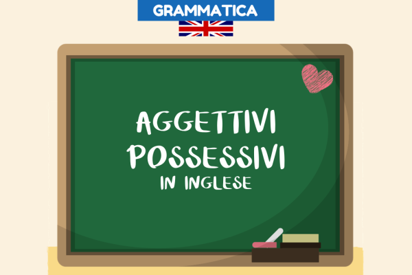 Aggettivi possessivi in inglese come si usano e frasi esempio