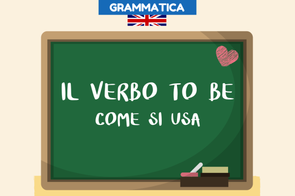 Verbo to be in inglese quando si usa